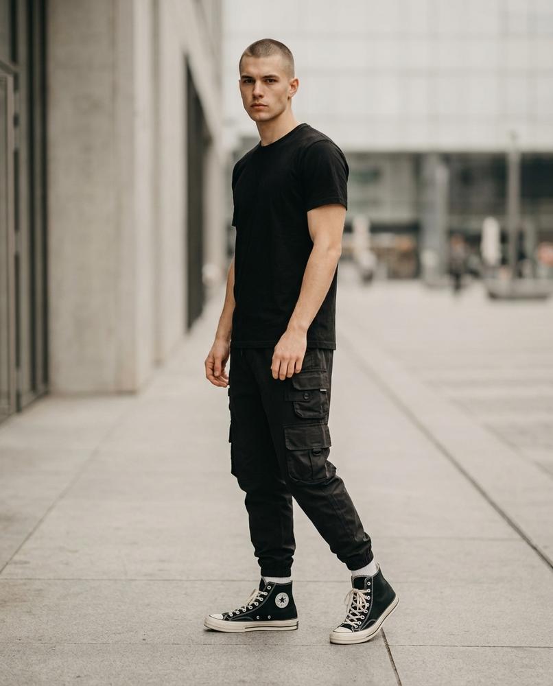 Nelly24 - Datir | Funktional Weitgeschnitten Hose Herren