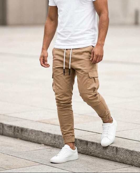 Nelly24 - Allan | Zulaufend Funktional Hose Herren