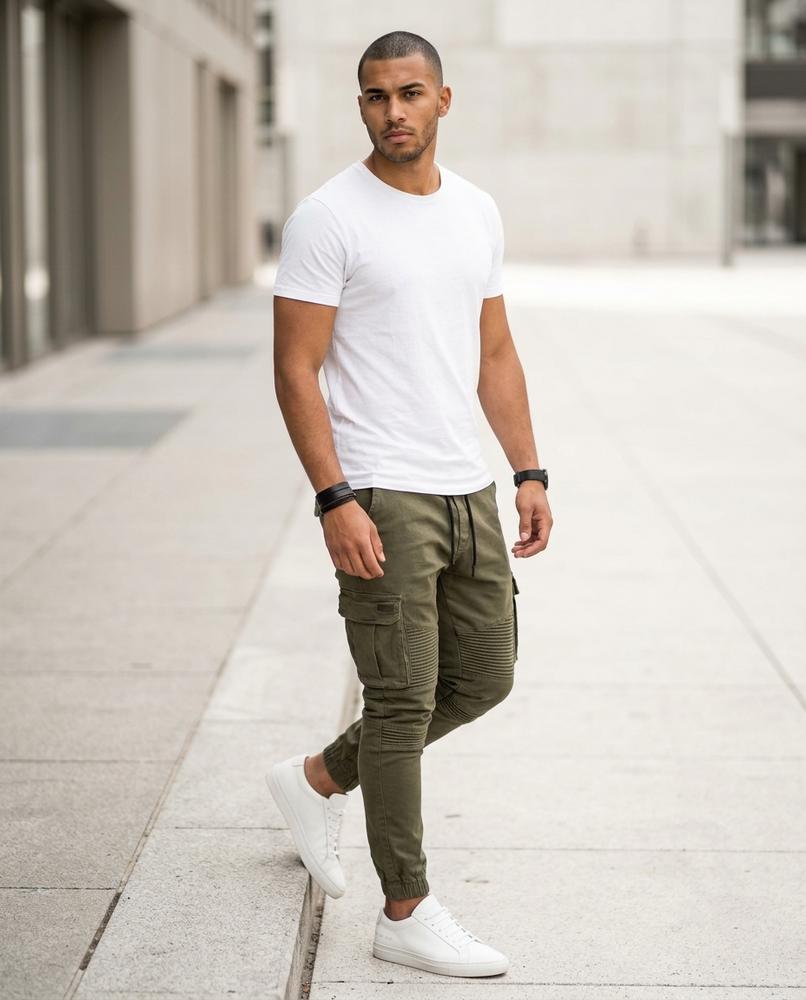 Nelly24 - Allan | Zulaufend Funktional Hose Herren