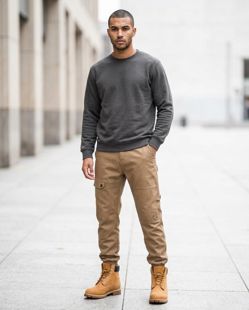 Nelly24 - Lonav | Funktional Gecuffed Hose Herren