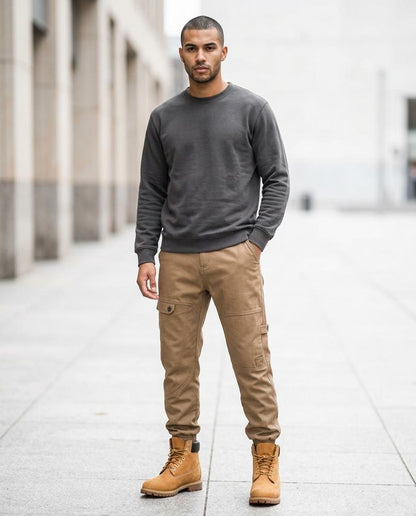 Nelly24 - Lonav | Funktional Gecuffed Hose Herren